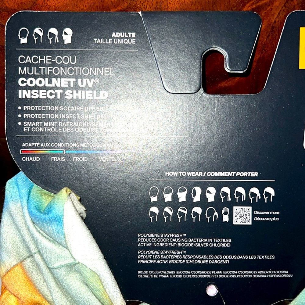 BUFF COOLNET UV INSECT SHIELD MULTIFUNCTIONAL NECKWEAR - Picture 3 of 3
